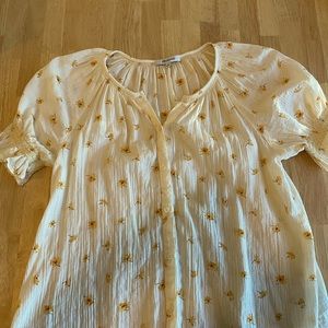 Madewell Sunny Floral Blouse